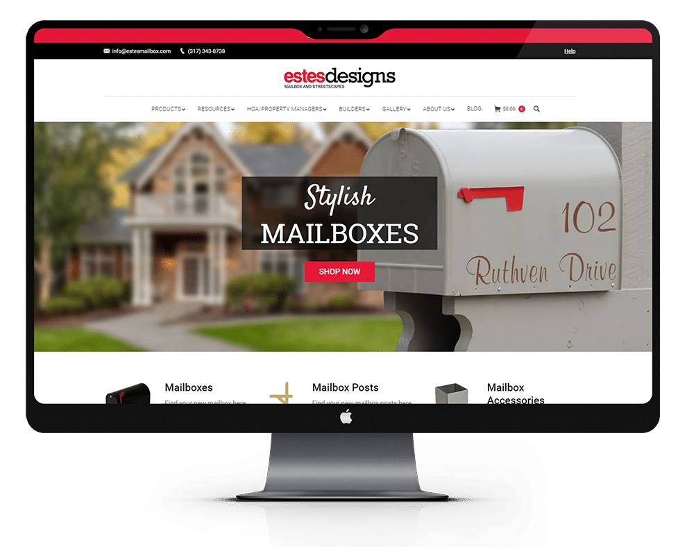 Estes Mailbox Website