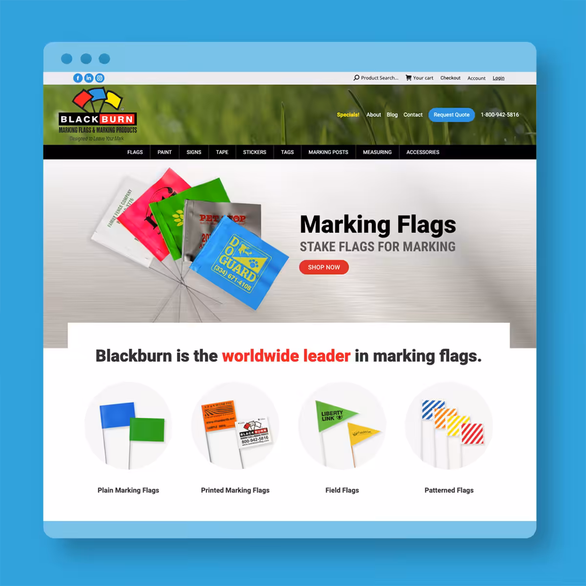 Blackburn Flag