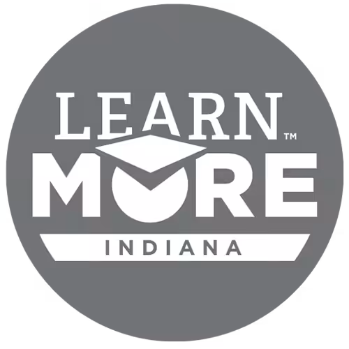 Learn More INdiana Logo
