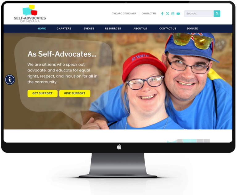 Self-Advocates of Indiana Website