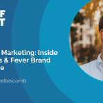 Headshot of Tyler Beadlescomb and the Proof Point logo on a blue background