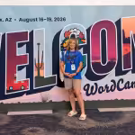 Kristin Kuzik at WordCamp