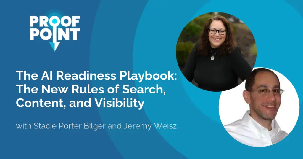 Stacie Bilger and Jeremy Weisz headshots and episode title