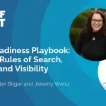 Stacie Bilger and Jeremy Weisz headshots and episode title